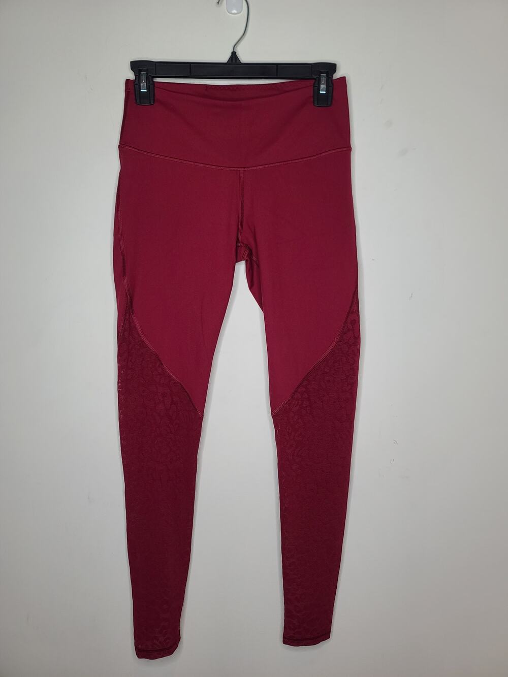 VS Victorias Secret Sport maroon red leggings - small